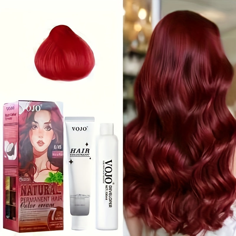 12-Color Permanent Hair Dye Kit with Developer & Applicator Tools - Long-Lasting Vibrant Shades (Pink, Silvery, Golden, Blue, Brown, Purple, Black, Red, White, Green, Yellow