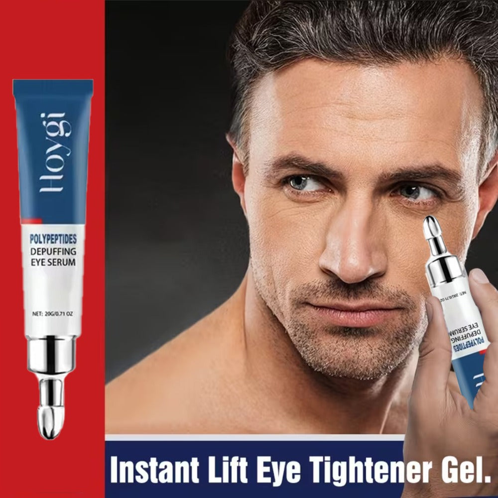 3-Pack Instant Firming And Brightening Eye Cream And Firming Eye Gel: Intensely Moisturizing And Firming, for Puffy Eyes And Dark Circles, Leaving Light Beige Skin Brighter. Suitable for All Skin Types. Ideal Christmas And Holiday Gift