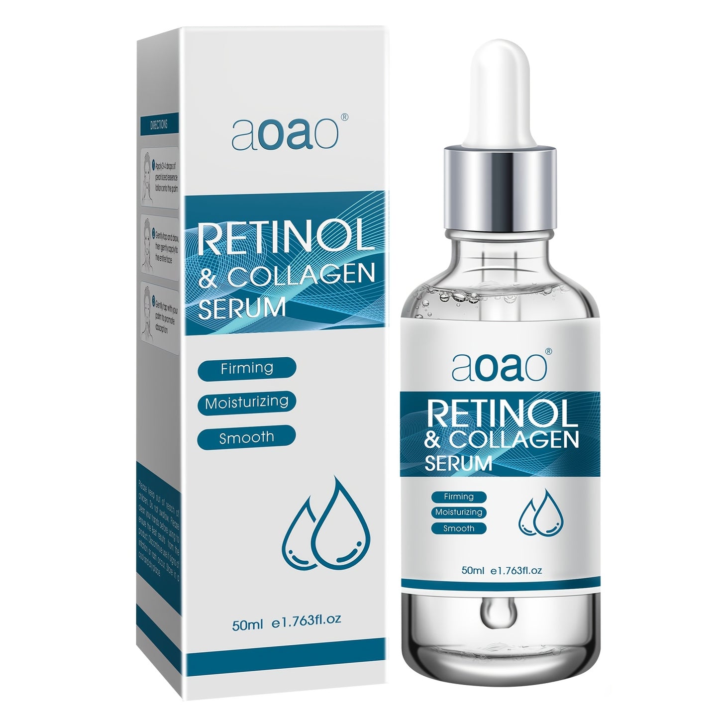 Retinol Face Cream with Collagen - Firming Moisturizing Anti-Aging Facial Cream for All Skin Types - Day and Night Skin Care Cream for Women & Family 130g / Retinol Essence