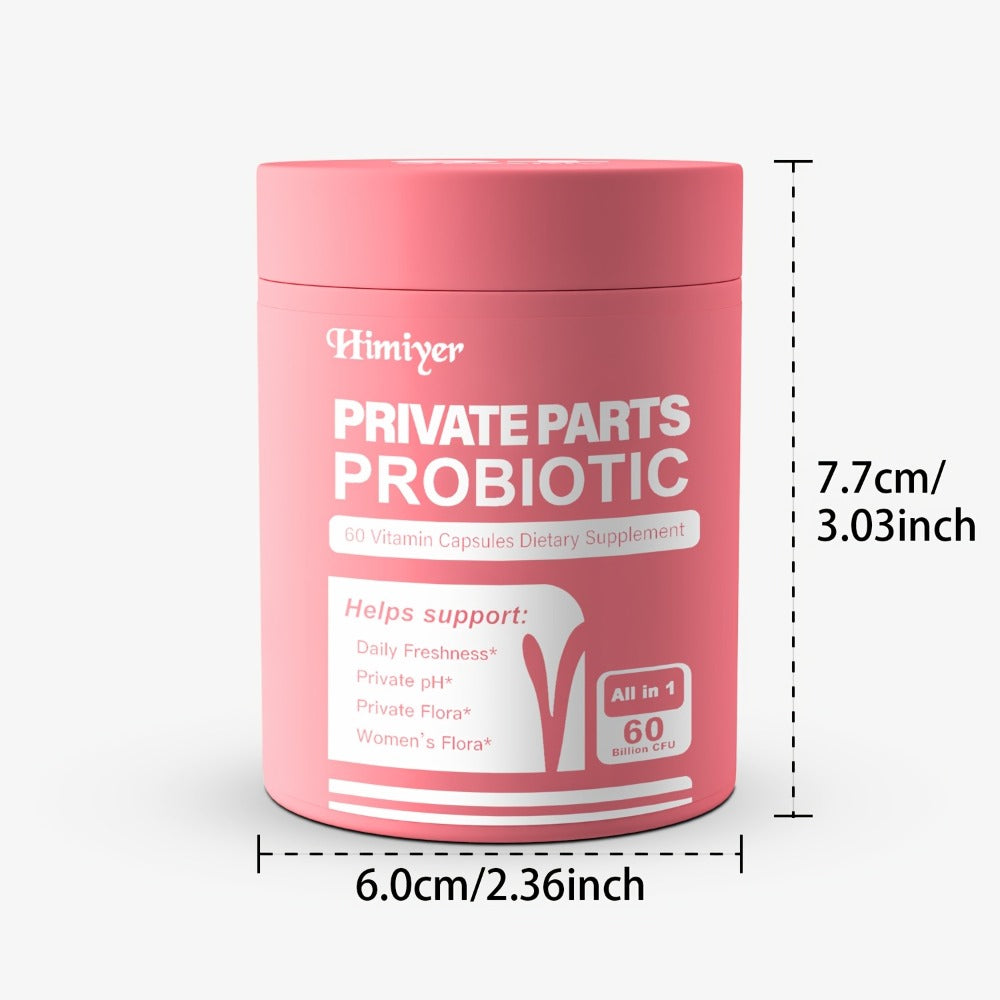 [Probiotic Capsules] Women's Parts Probiotic Capsules - Lactobacillus Acidophilus And Lactobacillus Rhamnosus Combination for Balancing The Private Flora of Intimate Areas