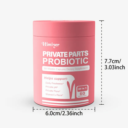 Women's Probiotic Capsules with Lactobacillus Acidophilus & Rhamnosus for Intimate Flora Balance, Vaginal Health, Gut Health & Immune Support for Women