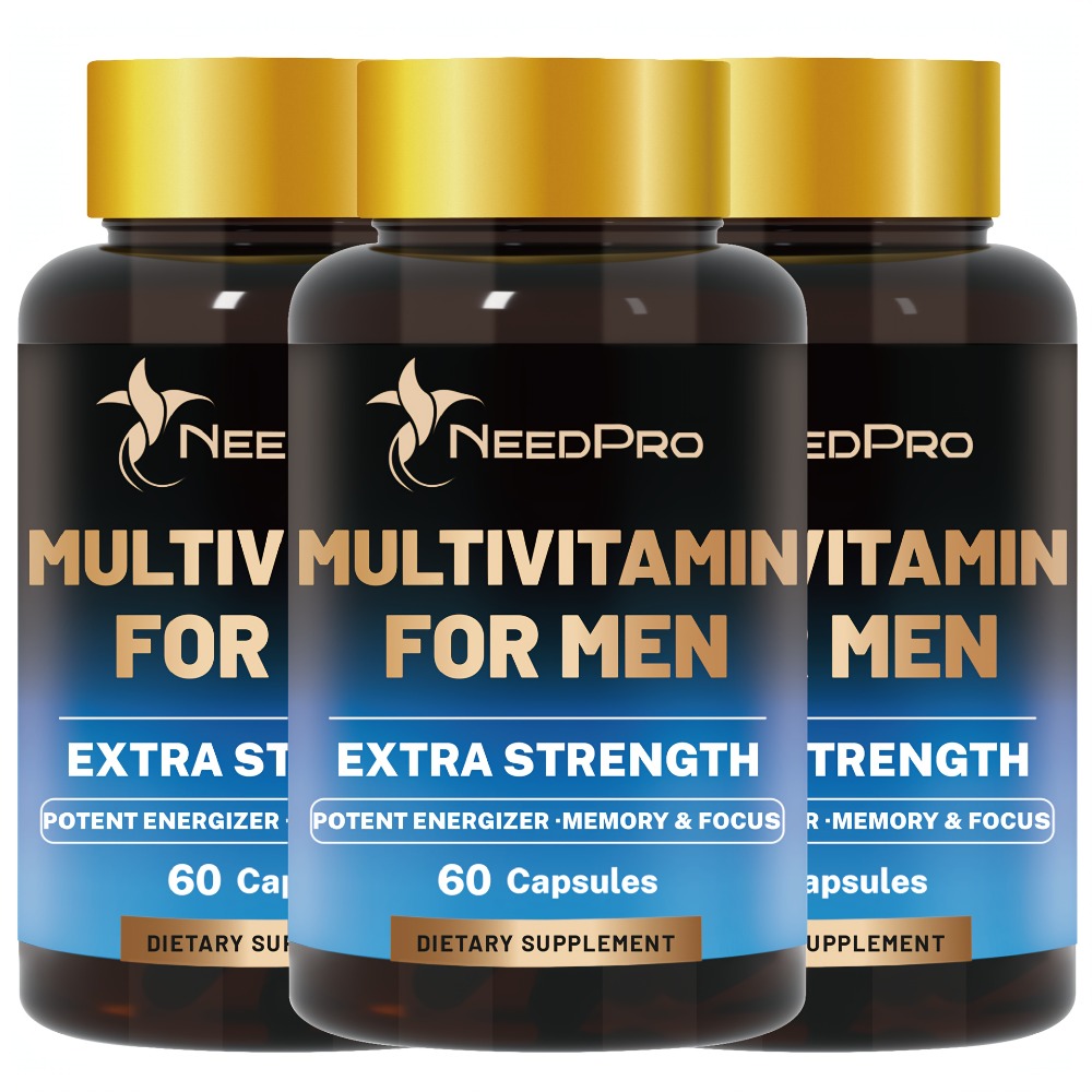 120 Capsules Men'S Vitamin, Rich in Vitamin C, Vitamin A, Vitamin D, Vitamin B6, Folic Acid, Zinc, Biotin, Vitamin B12, Exercise - Healthy Supplement