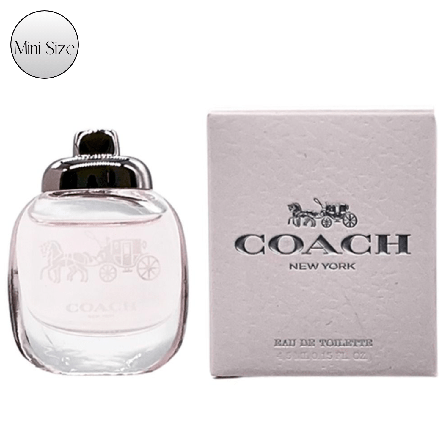 Coach Eau De Toilette For Women 0.15 Fl.oz / 4.5 ml Mini Size