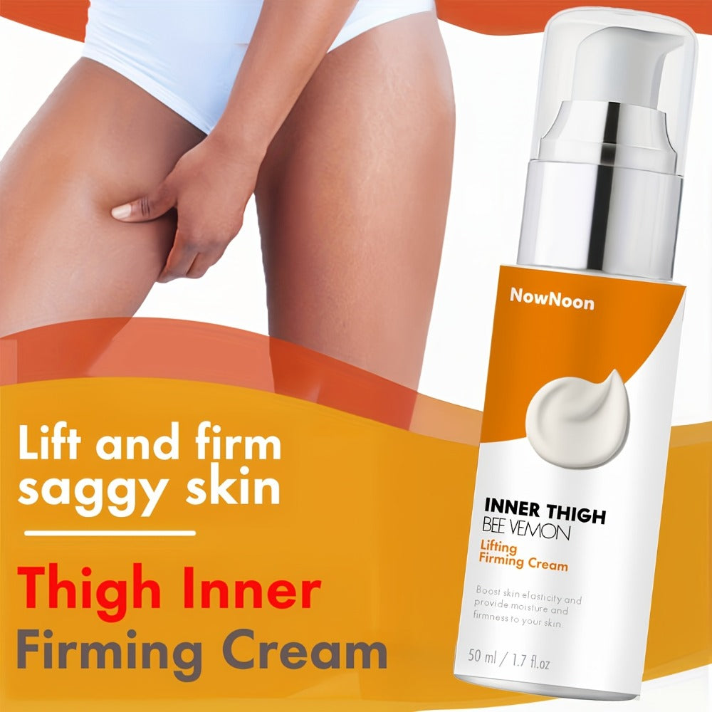 2/4pcs Bee Venom Thigh Firming Cream, Lifts And Firms Skin, Contains Coffee Seed, Vitamin E, Jojoba Oil, And Ginger Extract, Suitable For All Skin Types, Moisturizes And Conditions Thighs, Buttocks, Arms, And Body Contours, Alcohol-free.