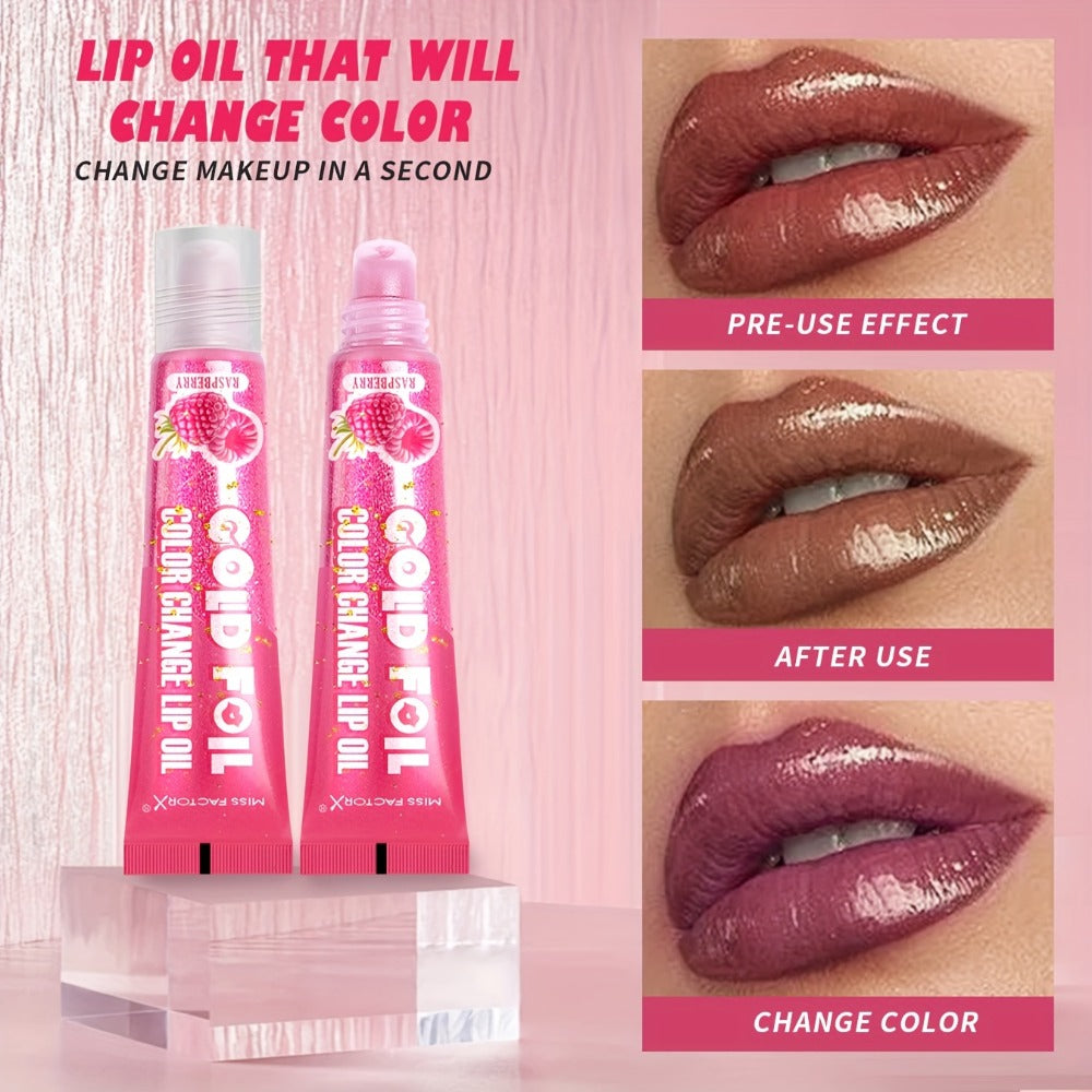 Color Changing Lip Balm Set 6 Pcs - pH Reactive Tint, 6 Fragrances, Deep Moisturizing & Brightening, Glossy Shiny Finish, 0.51oz Each, Valentine's Day Birthday Beauty Gift Set for Women