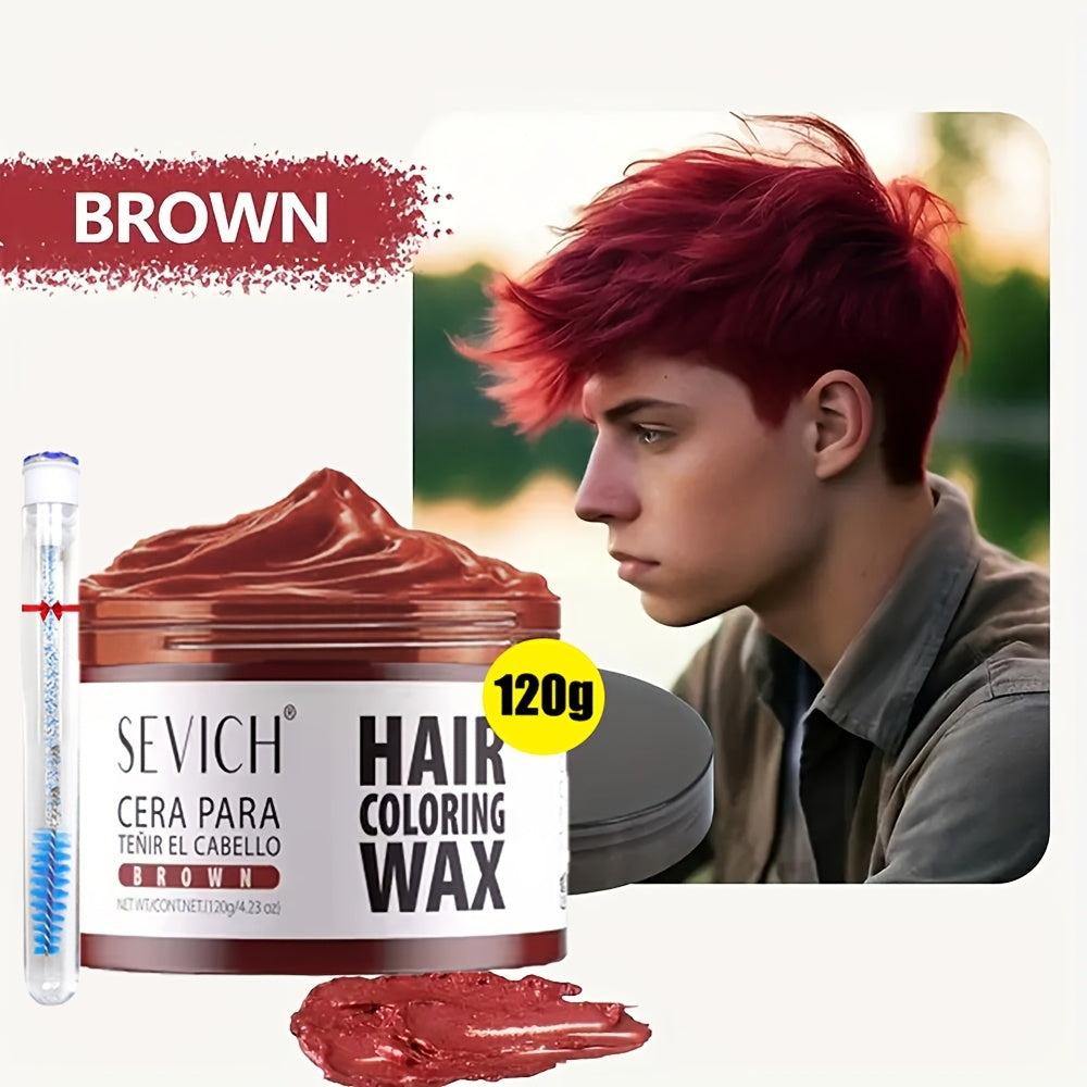 SEVICH Hair Dye Wax - Fun, Temporary Hair Coloring for Parties, Cosplay & Festivals - Instant Color Change & Strong Hold Styling Wax