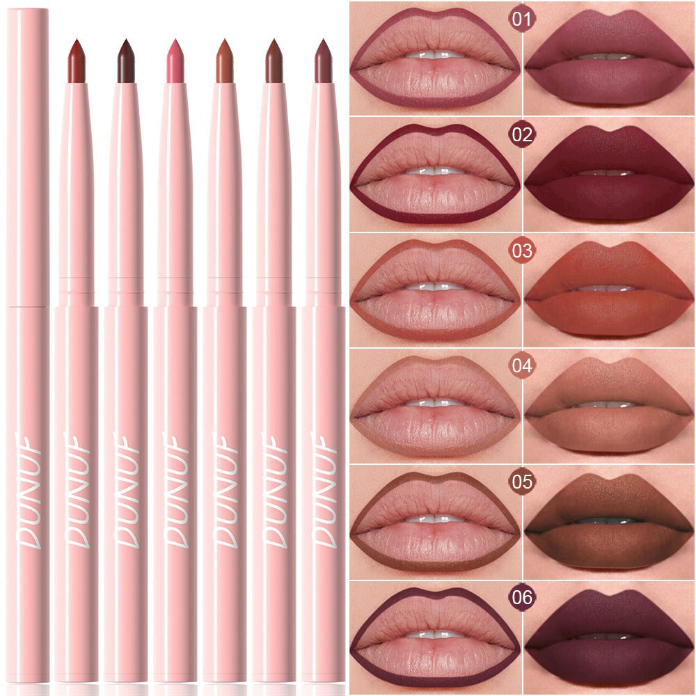 Lip Liner and Lipstick Set 12pcs Matte Waterproof Long Lasting Easy Apply Lip Pencil Lip Color Kit for Women Holiday Gift