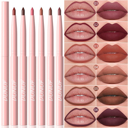 Lip Liner and Lipstick Set 12pcs Matte Waterproof Long Lasting Easy Apply Lip Pencil Lip Color Kit for Women Holiday Gift