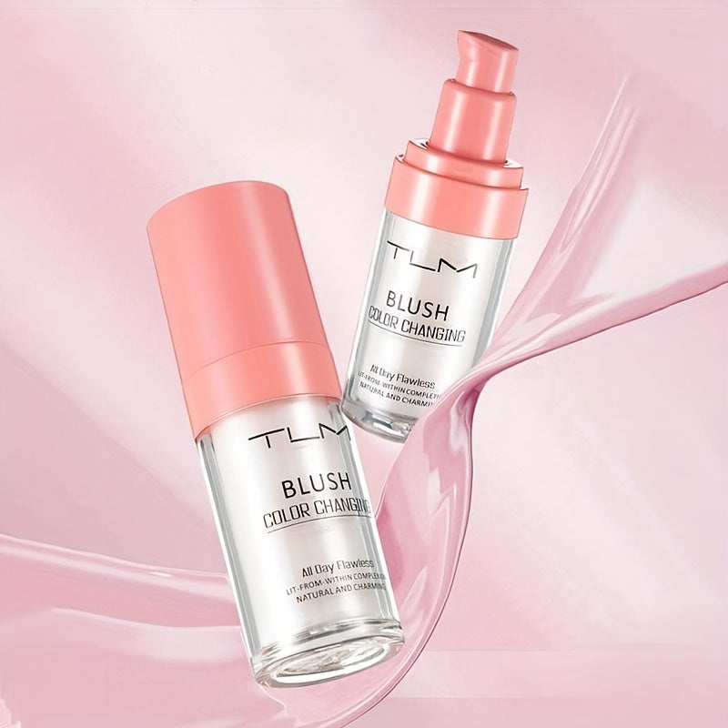 TLM Foundation And Blush Combination, Natural Makeup Base, Easy to Use, Suitable for All Kinds of Makeup Bases, Give Women a Good Christmas Gift