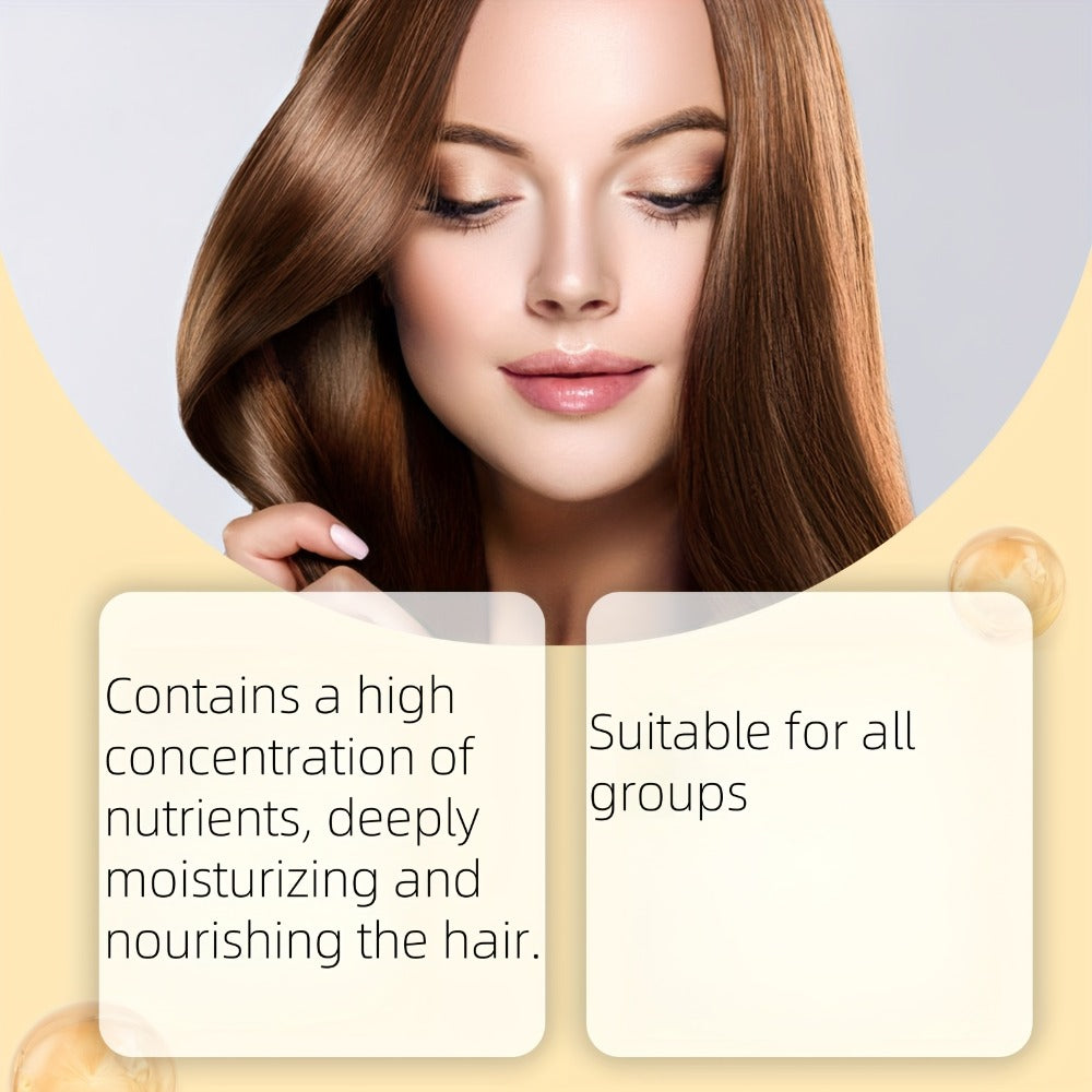 Hair Care Set 3 Piece — Collagen Moisturizing Formula, Smoothing & Hydrating for All Hair Types, Travel & Daily Use, Complete Hair Care Routine Kit for Family, Women & Men