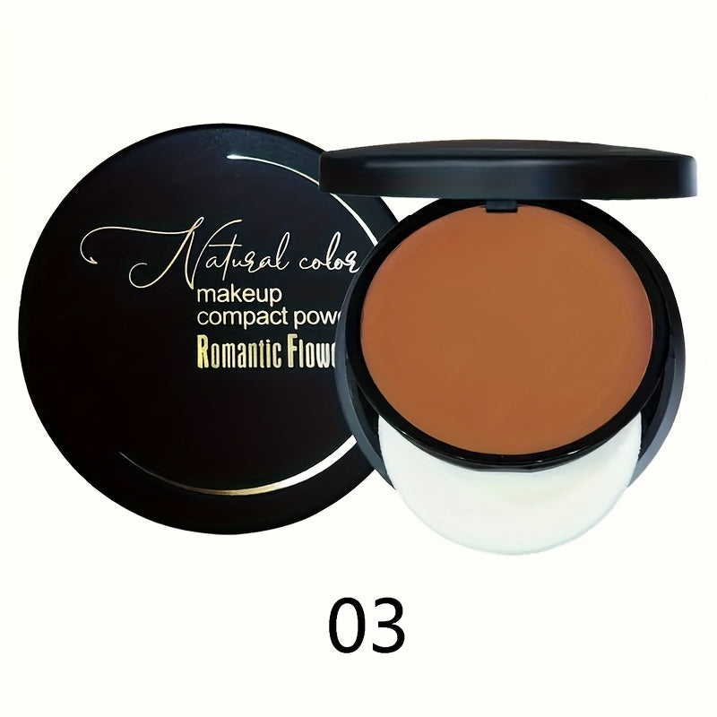 [Matte Setting Powder] Waterproof Sweatproof Setting Powder Palette, Matte End, Buildable Coverage for All Skin Tones, Brightening And Contouring Effect, with Plant-Derived Squalane, Makeup for Women