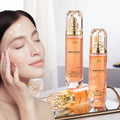 MERCILEN Sheep placenta Collagen Moisturizing Essence Water 3.38oz with collagen niacinamide hyaluronic acid - Brightens, Evens Light Beige Makes Light Beige Look Younger Suitable for All Light Beige Types Sleek Bottle Design skincare