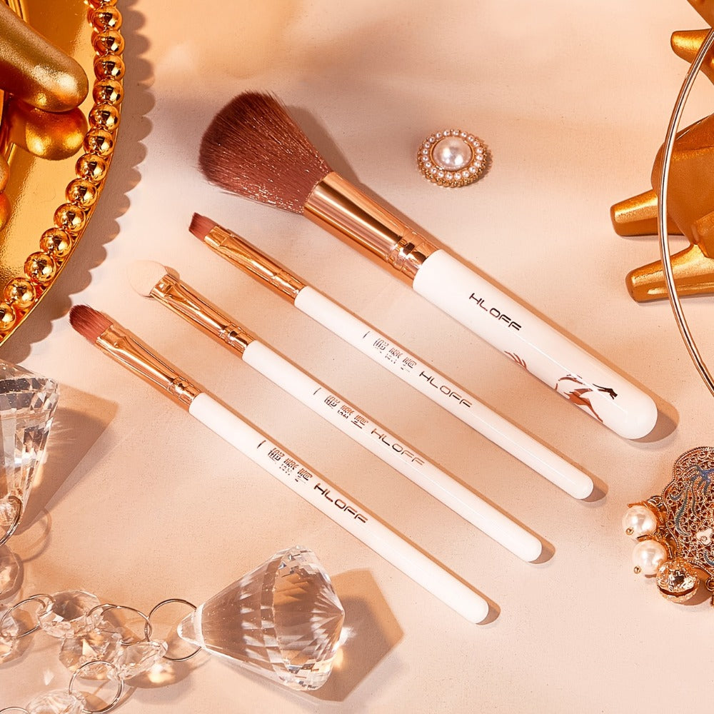 Makeup & Skincare Gift Set for Women - Luxury All-in-One Complete Cosmetic Kit with Tools, Plant-Based Squalane Formula, Elegant Rose Gold Box, Perfect Christmas Valentine Birthday Gift for Her & Moms