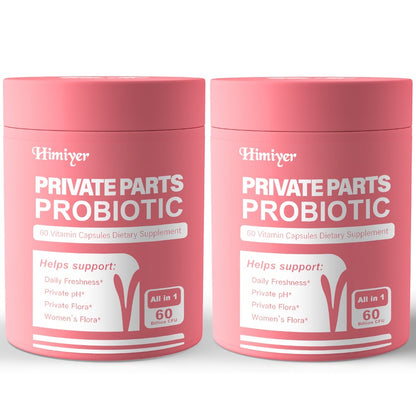 Women's Probiotic Capsules with Lactobacillus Acidophilus & Rhamnosus for Intimate Flora Balance, Vaginal Health, Gut Health & Immune Support for Women