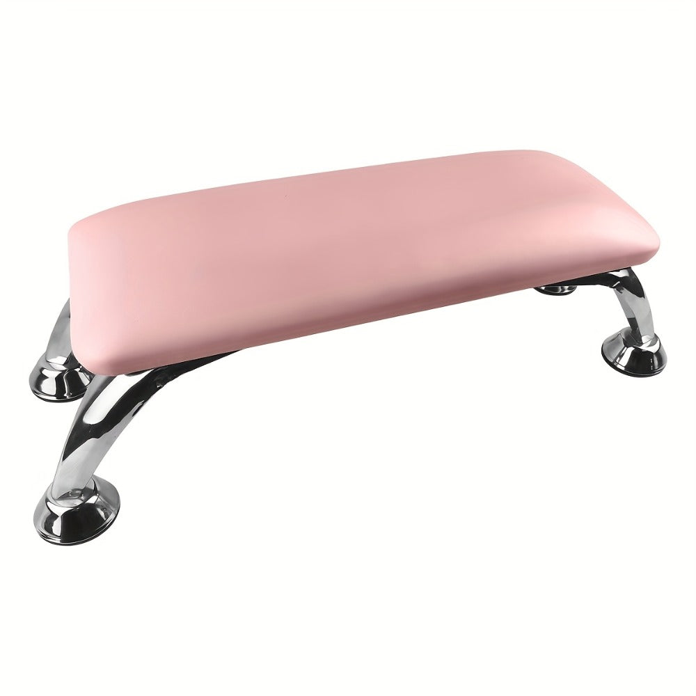 1pc/2pcs Pink Nail Armrest & Hand Pillow - Professional Nail Tool For Salon/Studio