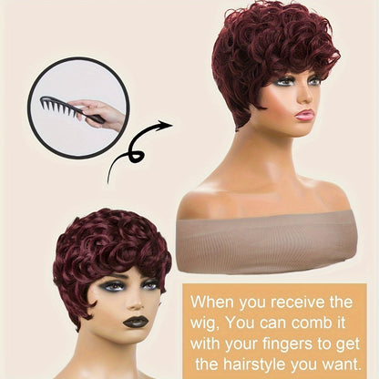 Lace Front Wig Human Hair Short Bob Wig 6 Inch Pre Plucked Bleached Knots Glueless Wig for Women Natural Hairline Loess Ochre