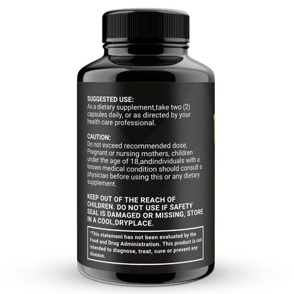 Tongkat Ali Testosterone Supplement for Men — 5 Bottles 300 Capsules with Horny Goat Weed, L-Arginine, L-Citrulline & Ashwagandha | Male Energy, Strength & Vitality Formula