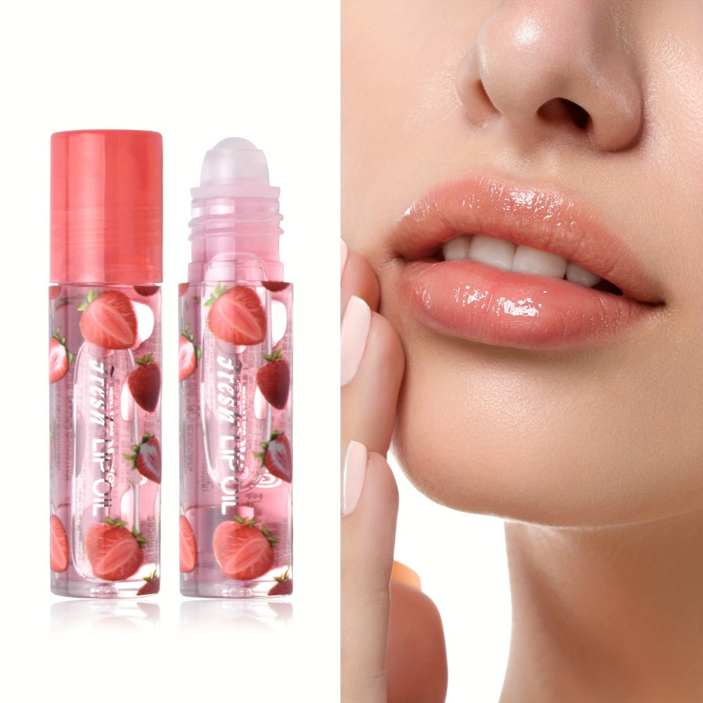 [Lip Balm Set] 24pcs/Box 6 Flavors Colorless Transparent Lip Balm Roller Design Long Lasting Moisturizing Lip Texture Light 3.x24pcs, Lip Balm Set, Lip Balm for Dry Lips, Daily Lip Care, Hydration, Smooth Application, Lightweight Balm, Gentle On Lips