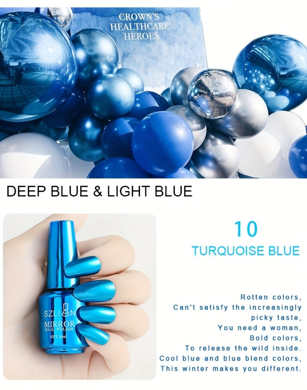 Metallic Gel Nail Set, 12 Colors Mirror Nail Polish, Metallic Gel Liner Nail Art, 3D Effect Gel Nail Polish-0.27Oz Build in Thin Brush Metal Painted Drawing Stripper Gel Polish Curing Requires for Nail Art Salon Manicure Gift for Women