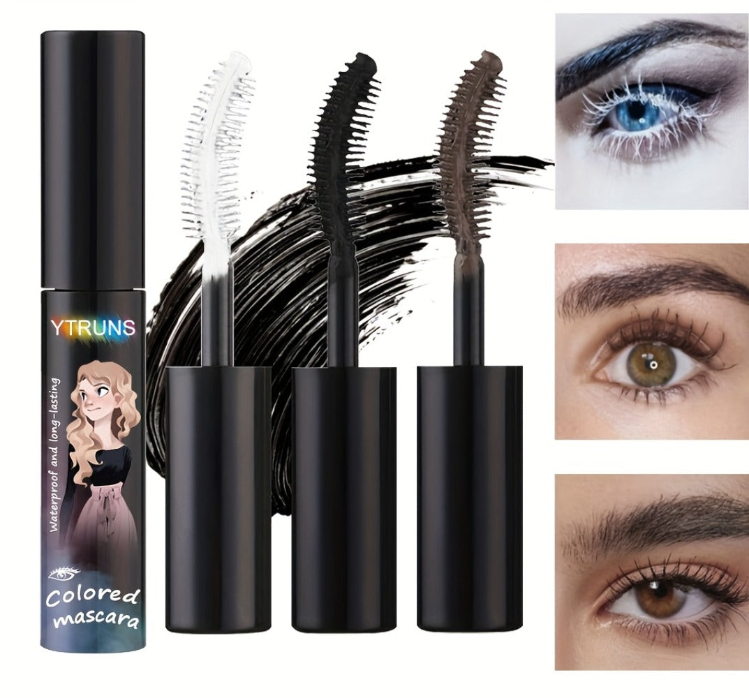 Volume & Lengthening Mascara — Thickening Curling Long-Lasting Formula | Plant Squalane | Dramatic Lash Look | 6 Shades | Daily & Party Wear