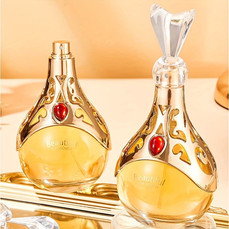 3.38oz 1 Bottle Of Golden Age Perfume Hard Box Packaging Gift Packaging Spray Perfume Long-lasting Fragrance Floral And Fruity Fragrance Perfume Sports Party Perfume Couple Dating Dinner Perfume Satisfying Gift Perfume Mature Women's Perfume