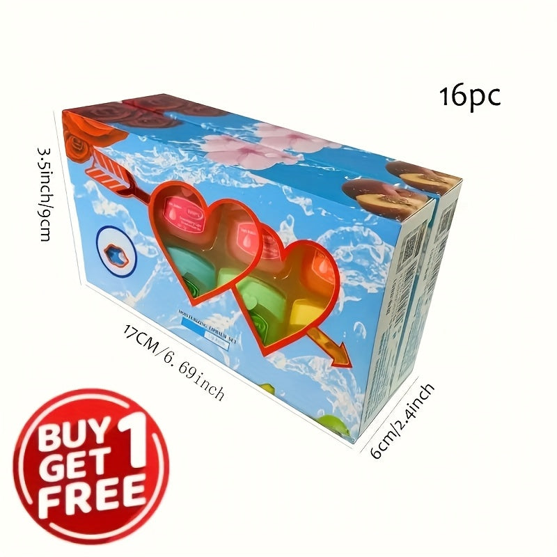 16pcs Moisturizing Lipstick Set, Lip Balm, Moisturizing All Day, Suitable for Dry Lips, Lasting Effect, Valentine's Day Gift, Bulk Gift Items, Gift Sets for Women, Bulk Gifts for Coworkers, Mothers Day Gift Bulk, Easter Basket Stuffers