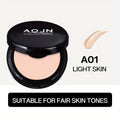 [Oil-Control Foundation/Powder] Concealing Oil-Control Foundation/Powder - Available in Three Shades Suitable for Various Makeup Looks, Ensuring Your Skin Appears Flawless, Providing 24-Hour Coverage And Oil Control, with Long-Lasting Waterproof Propertie