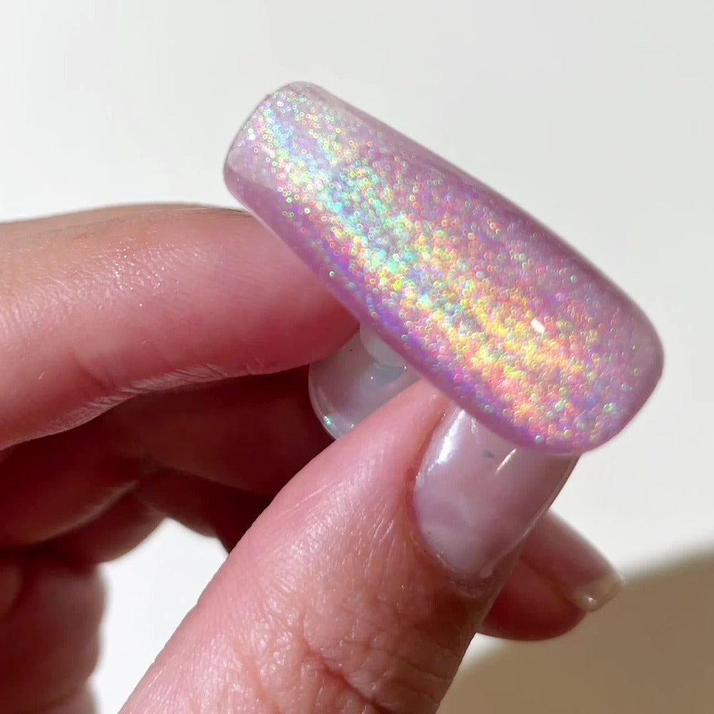 Cat Eye Nail Trends 2025 Holographic Nail Art 6Colors Set 0.51oz Reflective Cat'S Eye Magnetic Nail Gel Soaking LED Gel Salon Female Nail Art Tools Fashion Nail Gel