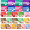 62pcs Lip Mask And Eye Mask Mixed Travel Suit, Moisturizing And Not Greasy In Autumn And Winter, Traveling On Business Trips, Easy to Carry, Travel Suit, A Must-have for Women's Travel