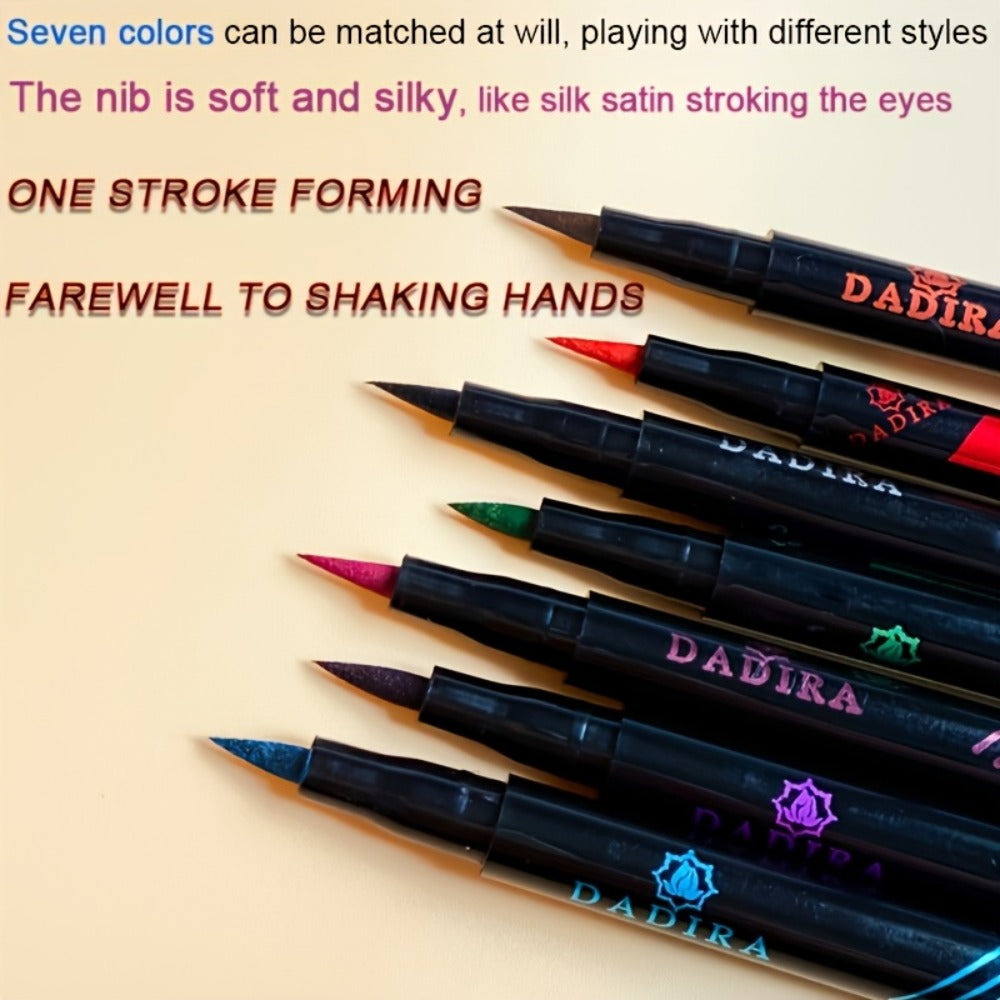 Liquid Eyeliner Pen Set 12pcs – Long-Lasting Precise Fine Tip, Natural Makeup Effect, No Smudge No Tingle, All Skin Colors, for Daily Wear, Performances & Parties, Women's Makeup Gift