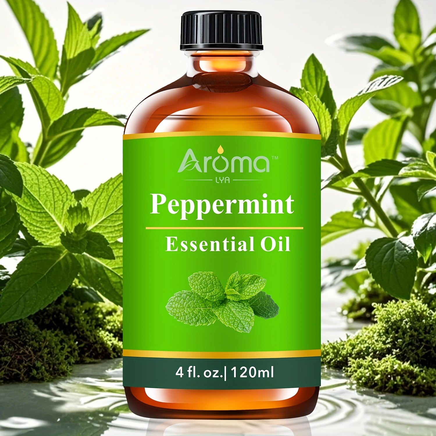 Peppermint Essential Oil - 2.03oz/ 4.06oz Available- Lemon/ Rose/ Lavender/ Frankincense/ Coconut Vanilla Essential Oils, Suitable For Humidifiers, Diffusers, Candles, Car Air Fresheners, Hotel Diffuser Fragrance Oils, Easter Gift Wholesale