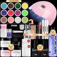Value-for-money large-capacity crystal liquid and crystal powder set