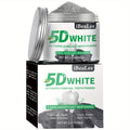 IBeaLee 5D White Activated Charcoal Teeth Powder - 3-Day Fast-Acting Stain Remover for Coffee & Tea, Natural Breath Freshener & Deep Cleaner, with Daily Use for Men & Women, Daily Dental Care, Polished Finish, Brightening Effect