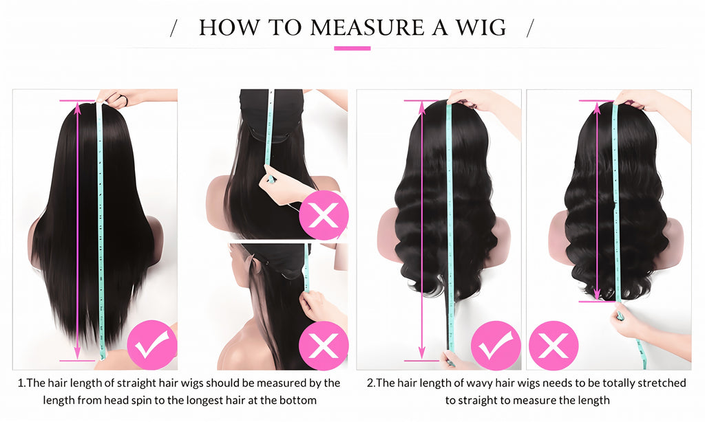 Glueless Human Hair Wig with 4x4 Lace Front & 4x4 Lace Closure - Preplucked Straight Hair Wigs Suitable for, Looking Hair System, No Glue Needed, Wear & Maintenance