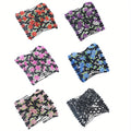6pcs Multi Piece Set with Versatile Magic, Durable Imitation Flower Beaded Hair Accessories, Hair Combs And Hairpins, Multi Functional Ball Head Disc Hair Device, Elegant Versatile Double Row Comb Set, Suitable for Daily Life