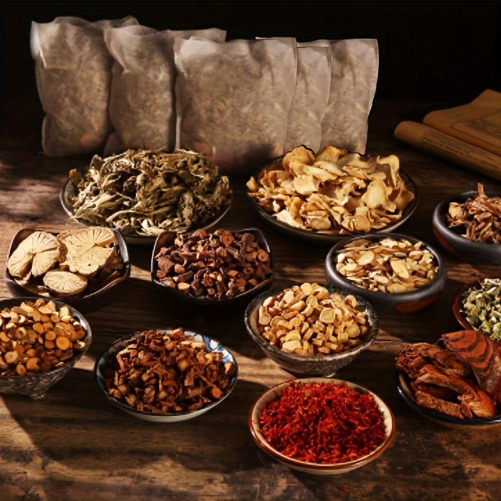 Herbal Conditioning Foot Bath Package, 20 Packages Of Independent Packaging, Containing Motherwort And Other 12 Herbal Ingredients, Foot Bath Health, Warm The Whole Body, Available In All Seasons, Suitable For Cold Hands And Feet, Stay Up Late People