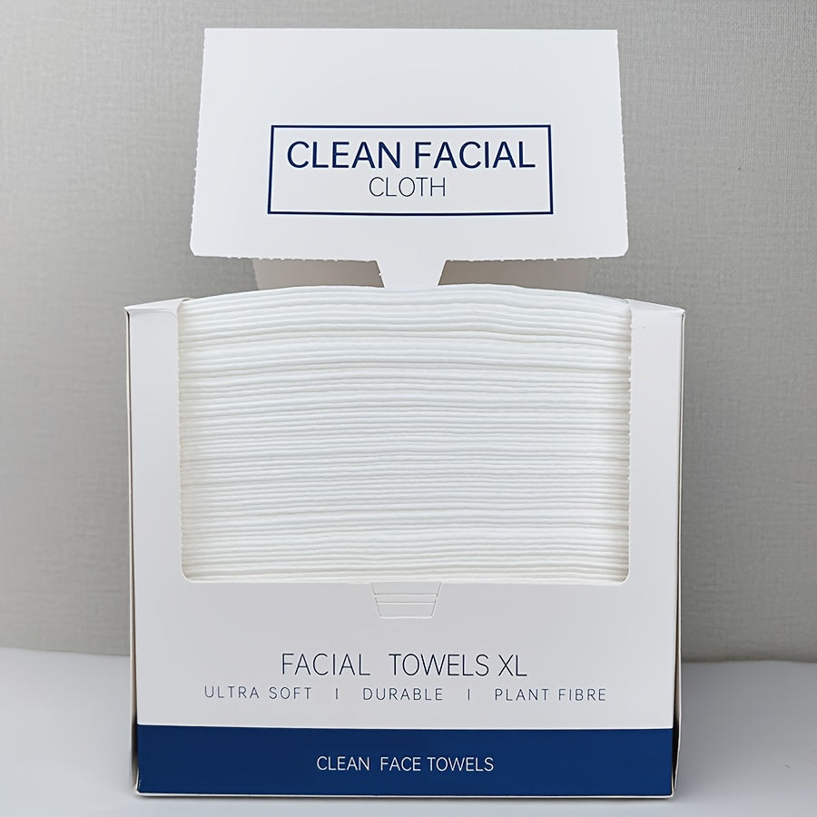 40/120/240pcs Disposable Boxed Facial Tissues, Facial Cleansing Tissues, Extra Large And Thickened, Soft And Skin-Friendly, Suitable for All Skin Types, Facial Cleansing And Care, 26*30cm(10.24*11.81in)