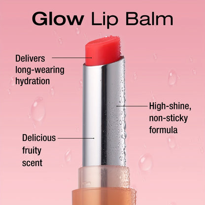 Lip Balm Set 4pcs Waterproof — Long-Lasting Moisturizing & Nourishing with Vitamin E Oil & Plant Oils for Dry Chapped Lips, Women's Lip Care Gift Set