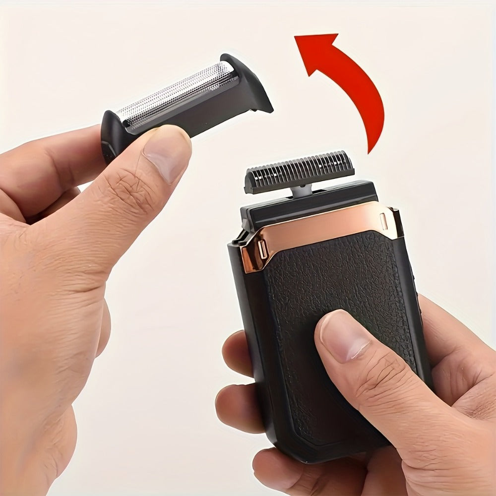 Men'S Electric Shaver, Reciprocating Razor with Sideburn Trimmer, USB Rechargeable, Long Battery Life, Portable Shaving Device for Home And Travel, Perfect Father'S Day Gift