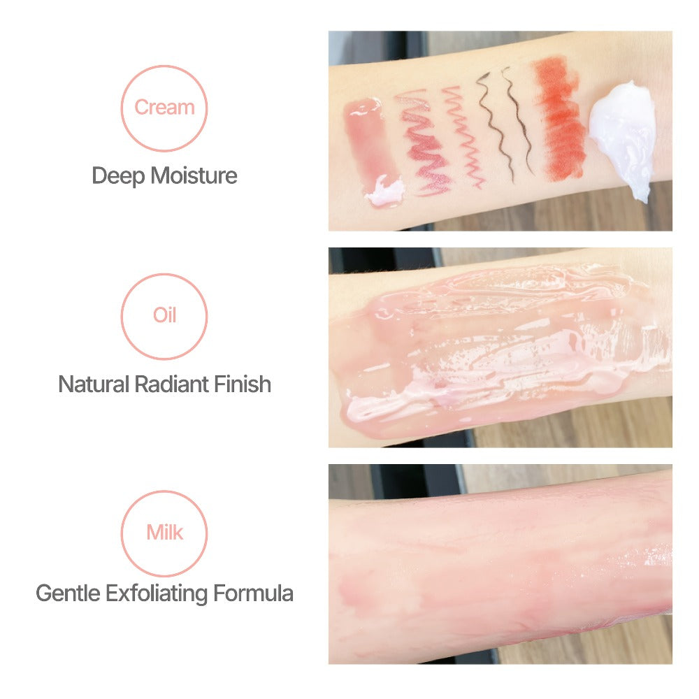 Cleansing Balm Makeup Remover — Gentle Hydrating Fast-Melt Formula, No Residue, Cold-Brewed Peach & Coconut Variants, Spa-Like Skin Cleansing for Sensitive & Neutral Skin, Pastel Blue & Pink
