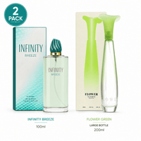 INFINITY BREEZE + GREEN FLOWER