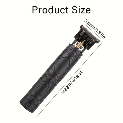 Professional Hair Clipper for Men - Cordless USB Rechargeable Electric Trimmer with Guide Comb, Ergonomic Design for Home Haircut & Shaving, Gift for Men