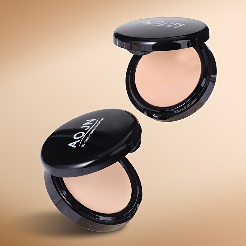[Oil-Control Foundation/Powder] Concealing Oil-Control Foundation/Powder - Available in Three Shades Suitable for Various Makeup Looks, Ensuring Your Skin Appears Flawless, Providing 24-Hour Coverage And Oil Control, with Long-Lasting Waterproof Propertie