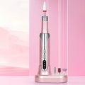 Electric Nail Drill, Cordless Nail Drill, Electric Nail File, USB Rechargeable Portable Nail Drill for Manicure Pedicure And Polishing, with 12 Nail Drill Bits And Sanding Bands, White