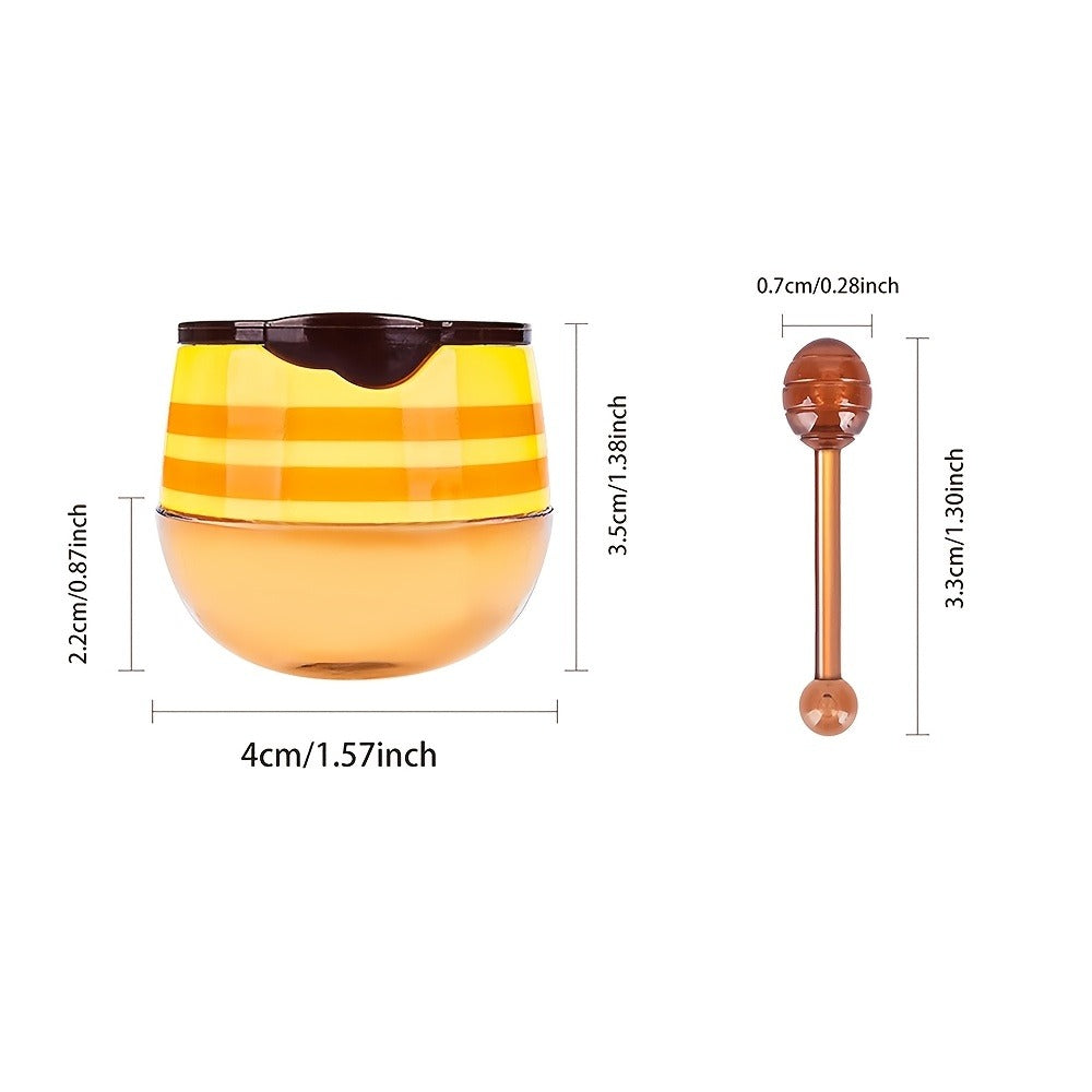 Set of 8 Lip Balms in Honey Pot, Featuring Flavors Like Honey, Strawberry, Apple, Watermelon, Cherry, Vanilla, Mint, And Aloe, Designed for Overnight Hydration And Moisturizing with Propolis