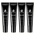 4 * 0.35 oz Of The Strongest Nail Glue, Fast Drying Nail Glue In 10 Seconds, Used For Nail Pressing, Upgraded Super Strong Without Light Solid Bonding Nail Glue, Long-lasting