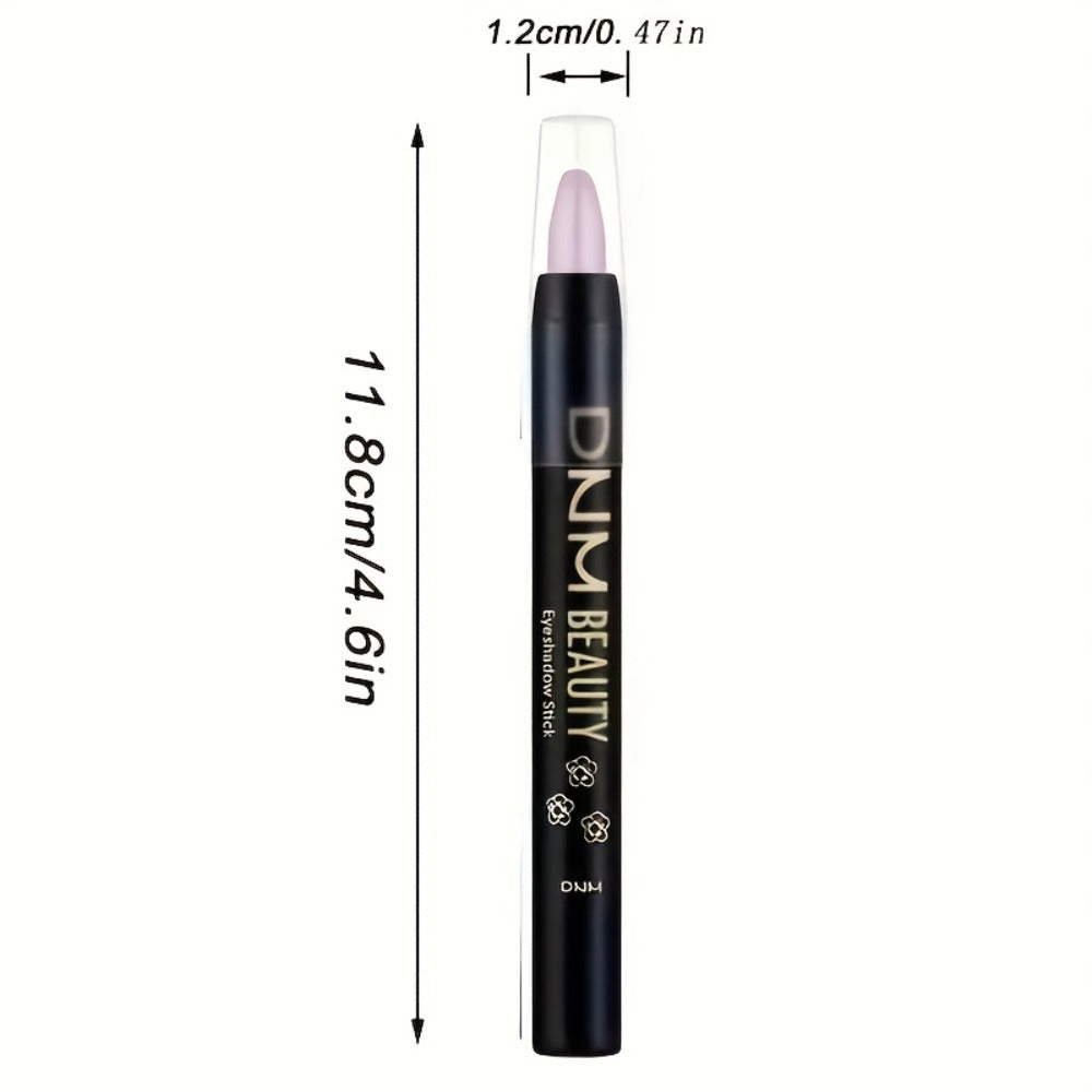 Eyeshadow Sticks & Gel Eyeliner Set 8/16PCS Shimmer Highly Pigmented Waterproof Smudge-Proof Multi-Use Eye Makeup Kit for Festival Party Colorful Looks
