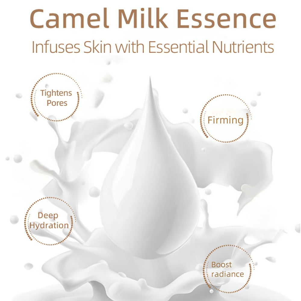 Camel Milk Moisturizing Face Cream, Retinol Essence Night Cream Containing Nicotinamide - A Compact And Moisturizing Face Cream Suitable for All Skin, Rich In Shea Butter And Vitamin E, Nourishing Formula, The Best Gifts for Halloween And Christmas