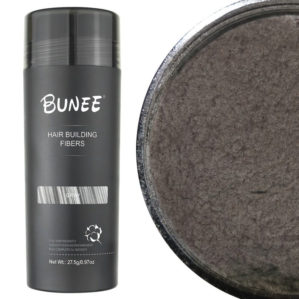 Hair Building Fibers Instant Thickening Powder for Thinning Hair — Natural Volume & Density, All-Day Hold, Washable & Non-Staining, 7 Color Options for All Hair Shades