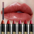 [Easter Holiday Gift] 6pcs/Set Creamy Long-Lasting Lipstick, Matte Waterproof Non-Stick Cup Automatic Lipstick Pen, Easter Holiday Party Gift